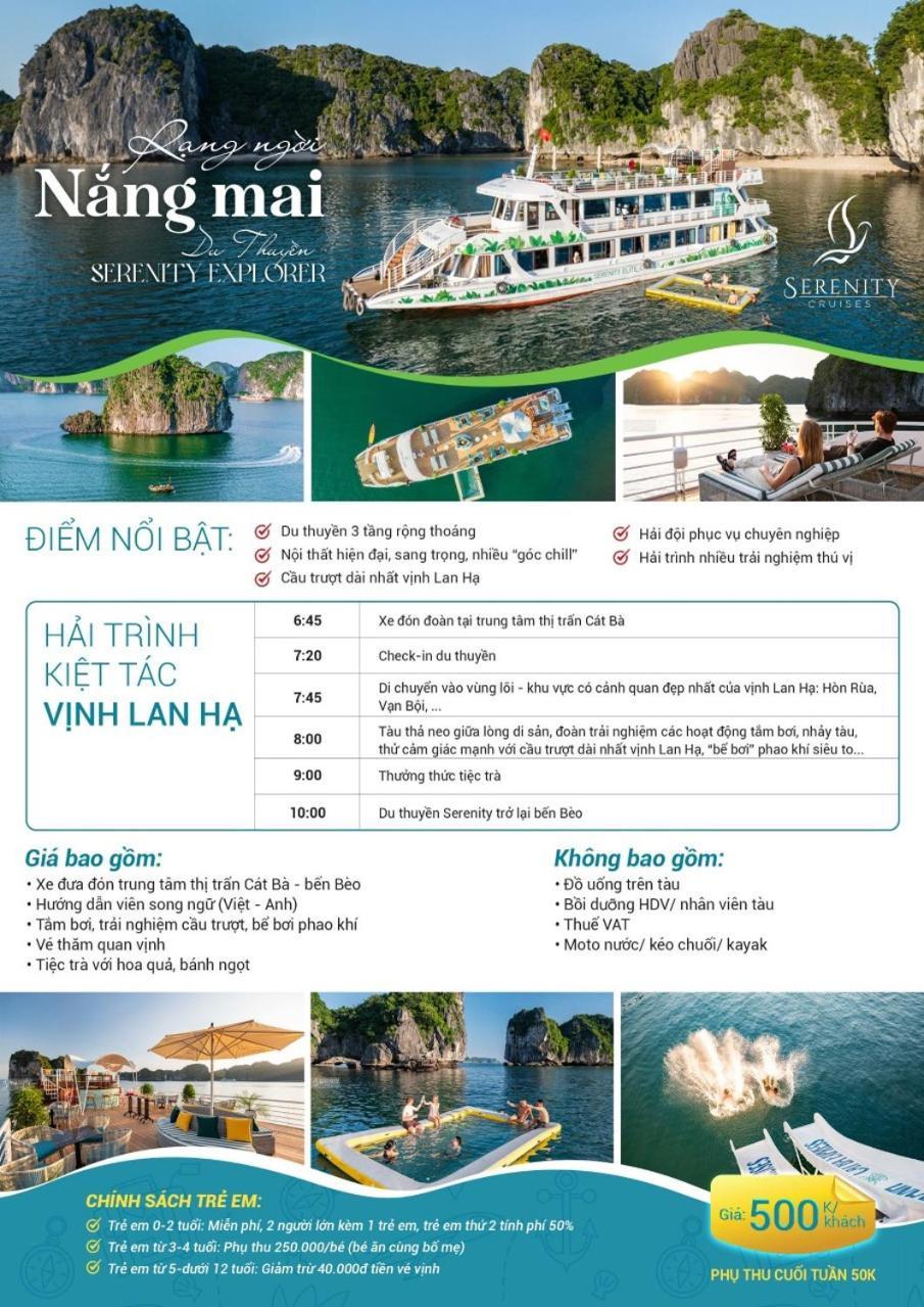 Nhat Anh Hotel Cat Ba Dong Khe Sau Luaran gambar